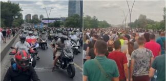 divna-slika-u-beogradu:-nepregledna-kolona-bajkera-i-ljudi-krenula-na-knjizevno-popodne-ispred skupstine-(video)