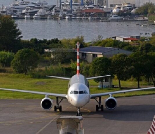 zbog-dojave-o-eksplozivnoj-napravi:-privremeno-zatvoren-tivatski-aerodrom