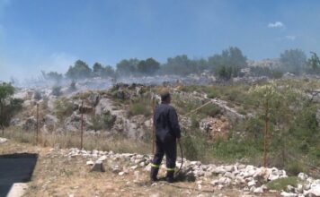 situacija-na-pozaristu-oko-trebinja-stabilna:-na-padinama-leotara-i-dalje-gori