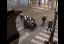 masovni-sukob-na-protestu-u-valjevu:-ocevici-optuzuju-policiju-za-brutalnost-–-nedeljnik